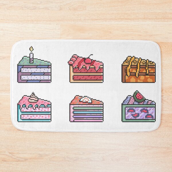 Item preview, Pixel Art Cakes designed and sold by Potato Quality Prints.