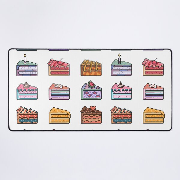 Item preview, Pixel Art Cakes designed and sold by Potato Quality Prints.
