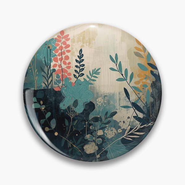 Item preview, Muted Twilight Thistle Bloom Garden’s Quiet Veil designed and sold by shaang.