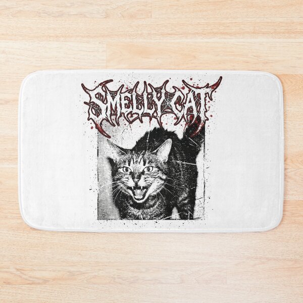 Item preview, Smelly Cat Metal Tour Friends (Transparent) designed and sold by Screen Lore.