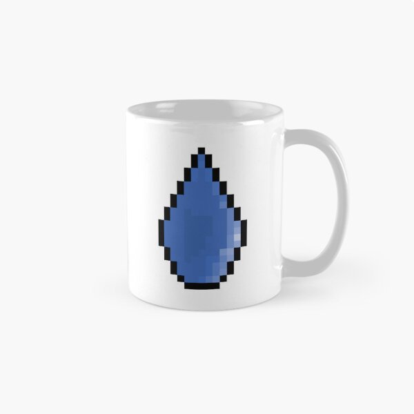 Item preview, Pixel Art Raindrop designed and sold by Potato Quality Prints.