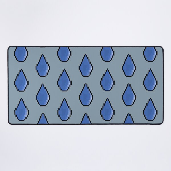 Item preview, Pixel Art Raindrop designed and sold by Potato Quality Prints.
