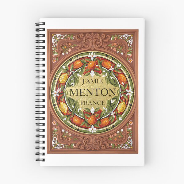 Item preview, J’aime Menton France – Citrus Mosaic Art from the French Riviera designed and sold by FrancophileFun.