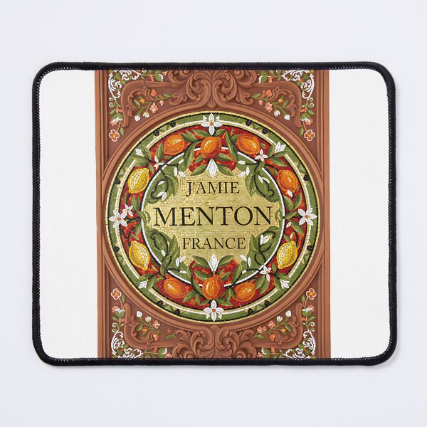 Item preview, J’aime Menton France – Citrus Mosaic Art from the French Riviera designed and sold by FrancophileFun.