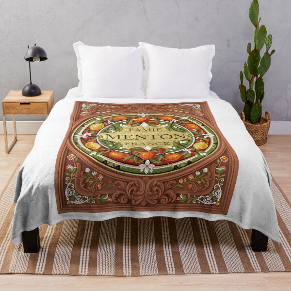 Item preview, J’aime Menton France – Citrus Mosaic Art from the French Riviera designed and sold by FrancophileFun.
