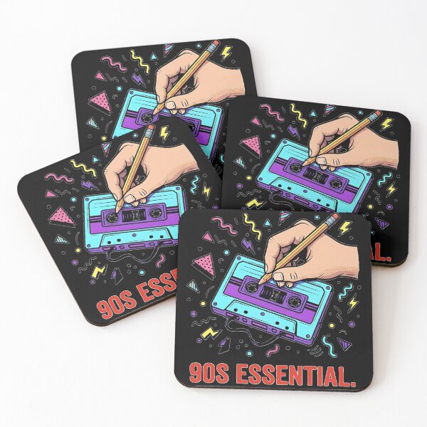 Artikelvorschau, 90s Essential – Neon Cassette Tape Retro Aesthetic entworfen und verkauft von Neon_Soraya.