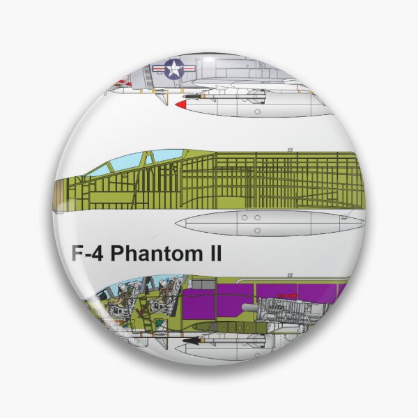 Item preview, F-4 Phantom II Cutaway designed and sold by delphicfineart.