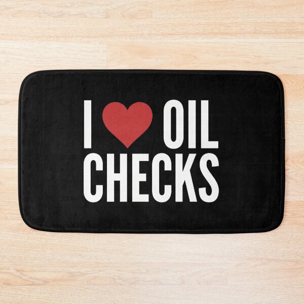 Item preview, Funny Mechanic Saying I Love Oil Checks Automotive quote designed and sold by GridText.