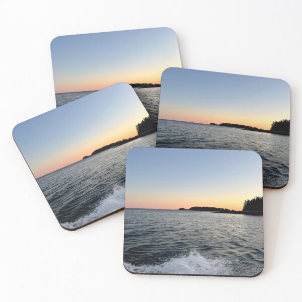 Item preview, Maine Ocean at Sunset designed and sold by eclecticniche.
