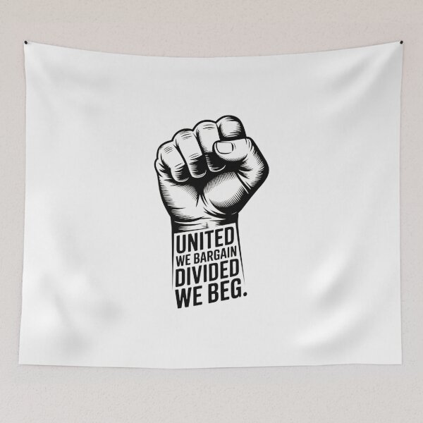 Item preview, United We Bargain Divided We Beg designed and sold by ZIZZO 22.