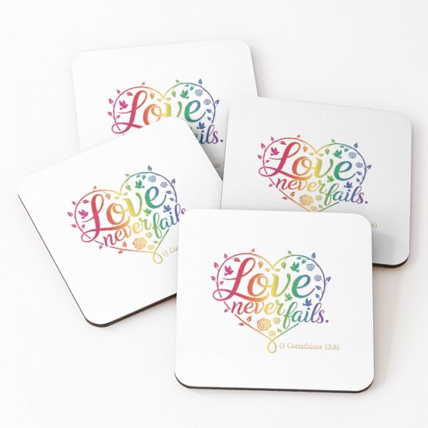 Item preview, LOVE NEVER FAILS designed and sold by likbatonboot.
