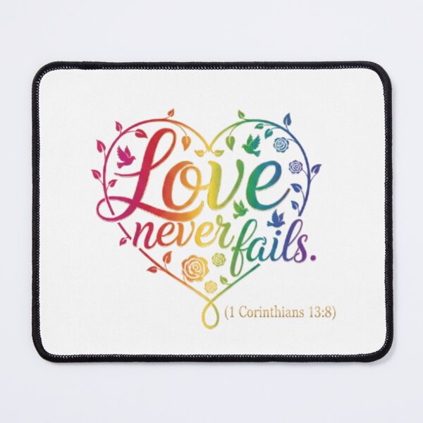 Item preview, LOVE NEVER FAILS designed and sold by likbatonboot.