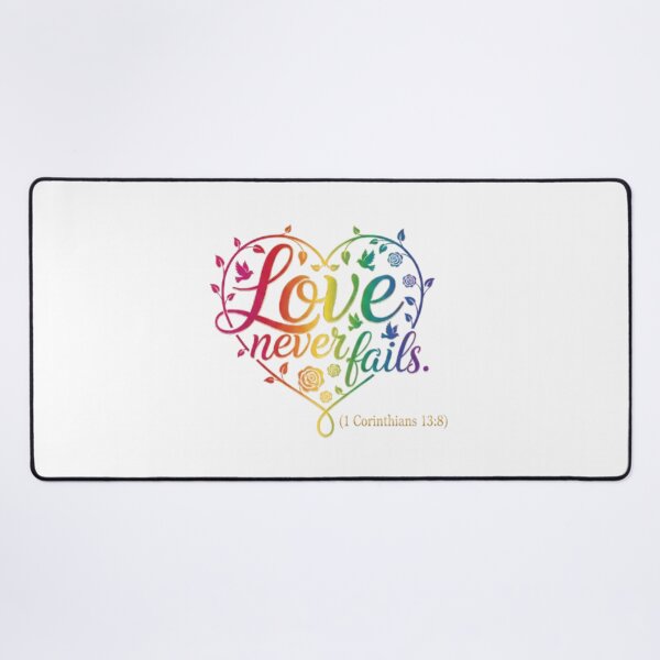 Item preview, LOVE NEVER FAILS designed and sold by likbatonboot.
