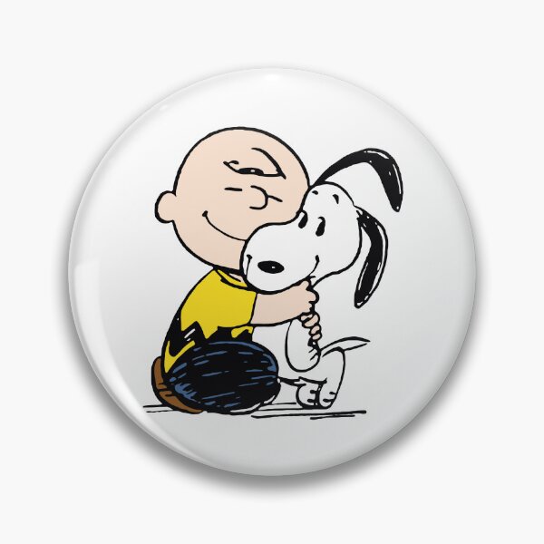 Item preview, charlie and snoopy hugging designed and sold by losgalacti.