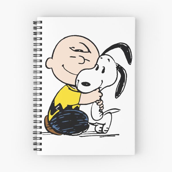 Item preview, charlie and snoopy hugging designed and sold by losgalacti.