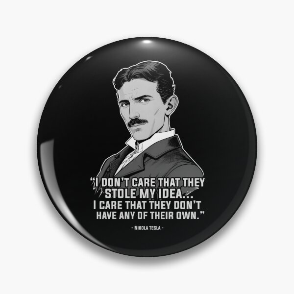 Item preview, nikola tesla illustration designed and sold by sabartgunpla.