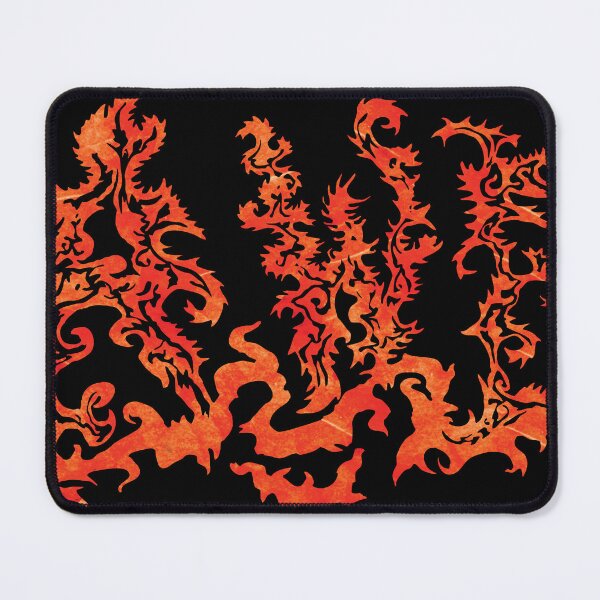 Item preview, AWE in orange fire and flames designed and sold by shamvandamn.