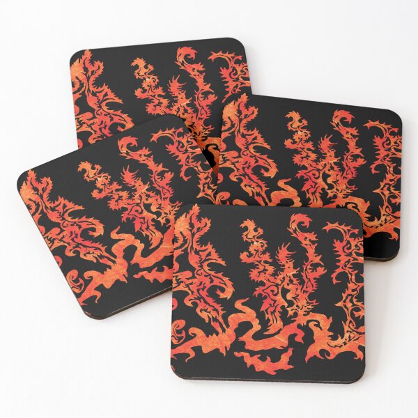 Item preview, AWE in orange fire and flames designed and sold by shamvandamn.