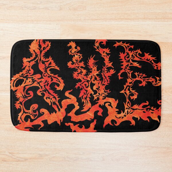 Item preview, AWE in orange fire and flames designed and sold by shamvandamn.