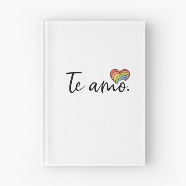 Item preview, Te Amo Heart Rainbow - Spanish I Love You Valentine Gift designed and sold by EchoPrint Co..