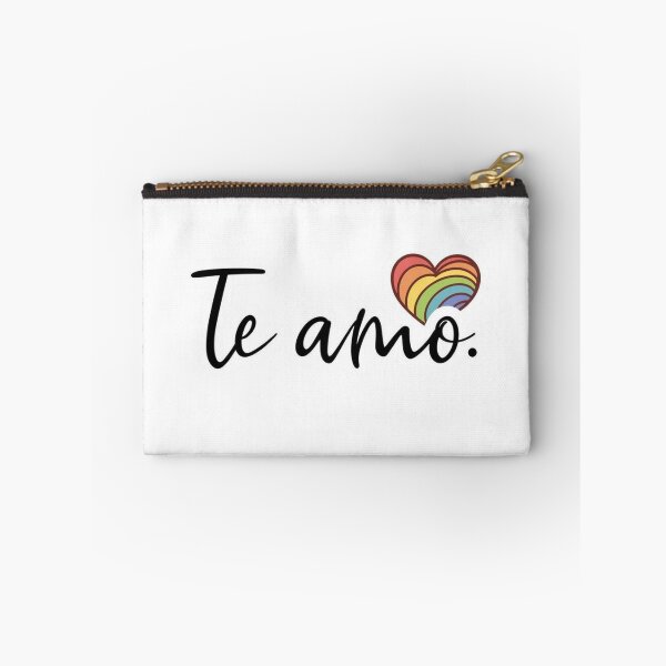 Item preview, Te Amo Heart Rainbow - Spanish I Love You Valentine Gift designed and sold by EchoPrint Co..