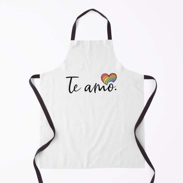 Item preview, Te Amo Heart Rainbow - Spanish I Love You Valentine Gift designed and sold by EchoPrint Co..