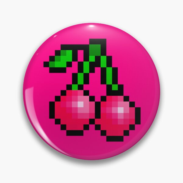 Item preview, Pixel Art Cherries designed and sold by Potato Quality Prints.
