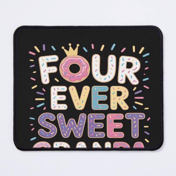 Item preview, Four Ever Sweet Grandpa 4Th Birthday Girl Donut Lover designed and sold by BlueCreator-inc.