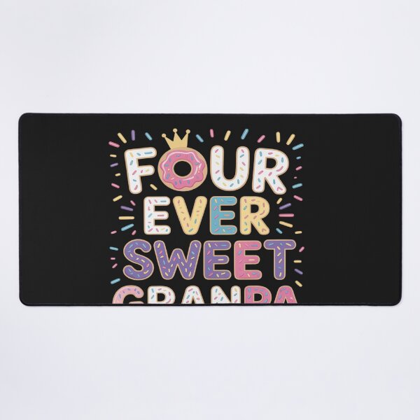 Item preview, Four Ever Sweet Grandpa 4Th Birthday Girl Donut Lover designed and sold by BlueCreator-inc.
