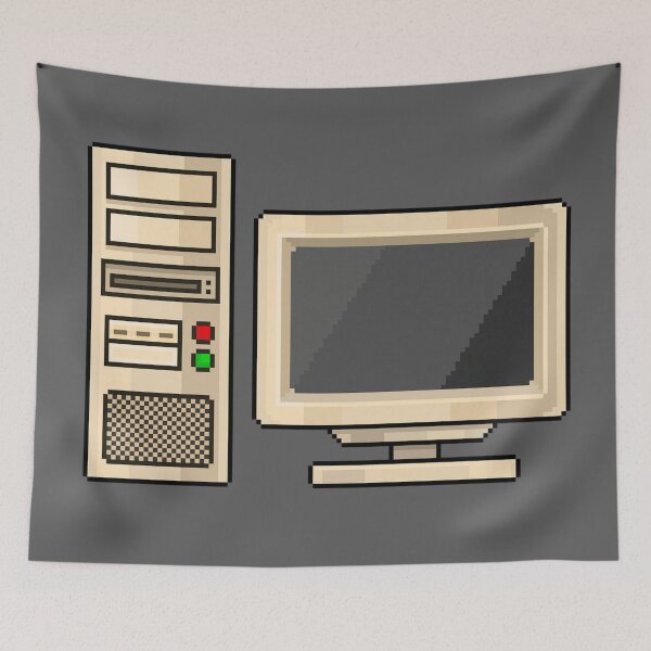 Item preview, Pixel Art Computer designed and sold by Potato Quality Prints.