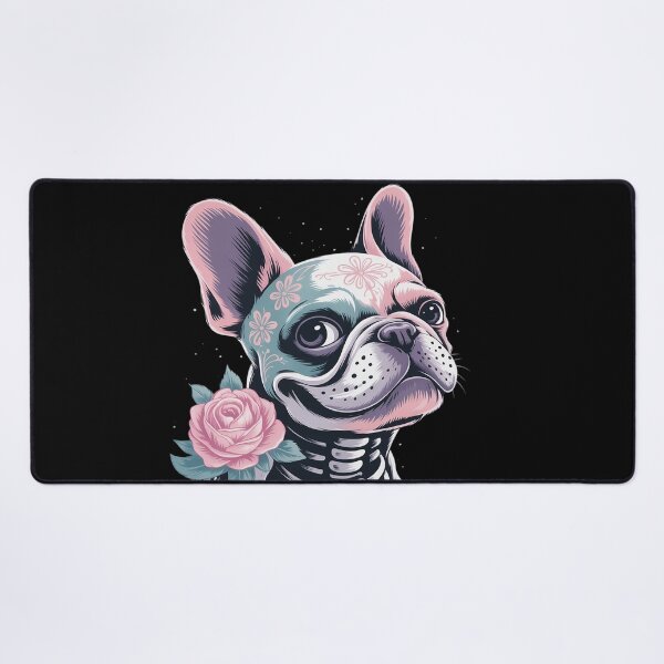 Item preview, French bulldog Skeleton Dia de los Muertos Halloween Spooky designed and sold by BlueCreator-inc.