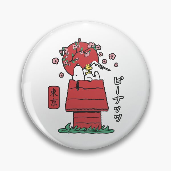 Item preview, snoopy sakura japanesse style kawaii designed and sold by losgalacti.