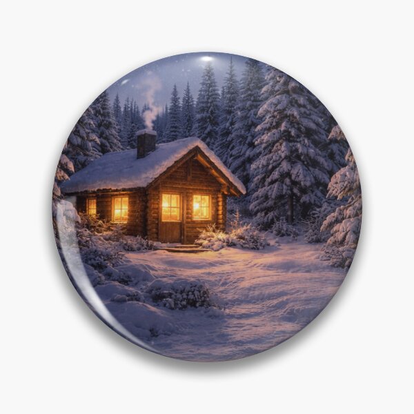 Item preview, MOONLIT CABIN designed and sold by JoshArtProjects.
