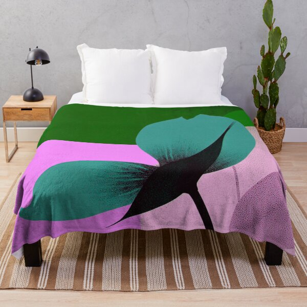 Item preview, Floral abstracto con contraste de colores llamativos designed and sold by joycrysstudio.