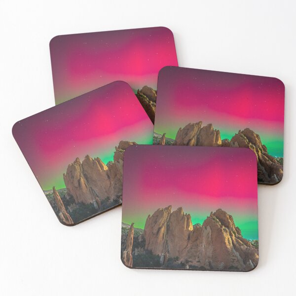 Item preview, Northern Lights over Garden of the Gods Photo designed and sold by Daniel Forster Photography.