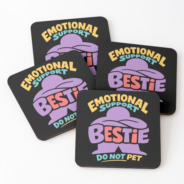 Item preview, Emotional Support Bestie Do Not Pet designed and sold by FreshVibe Prints.