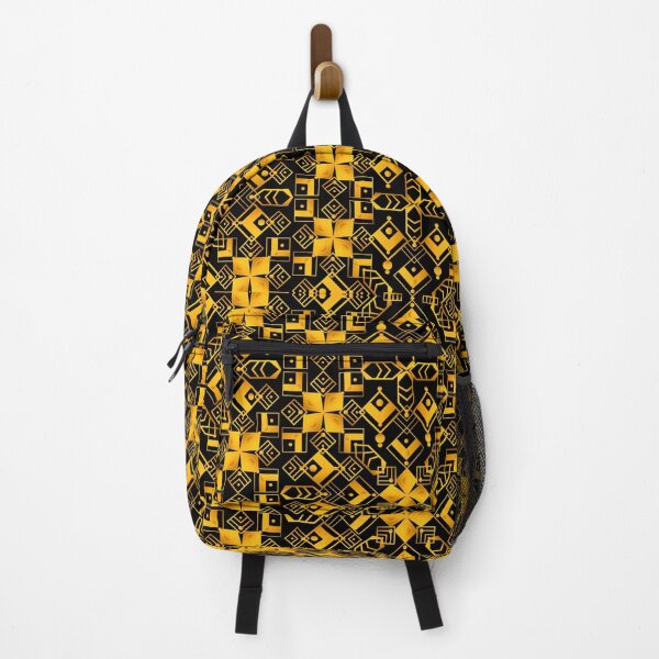 Item preview, Art Deco-Style Ornate Golden And Black Geometric designed and sold by DEC02.