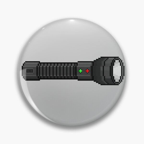 Item preview, Pixel Art Flashlight designed and sold by Potato Quality Prints.