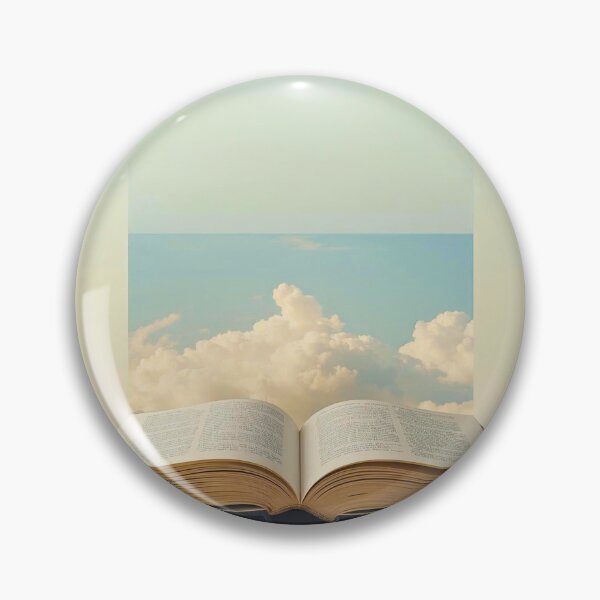 Item preview, Infinite Chapters: Surreal Open Book Portal to the Sky designed and sold by Cozyartsss.