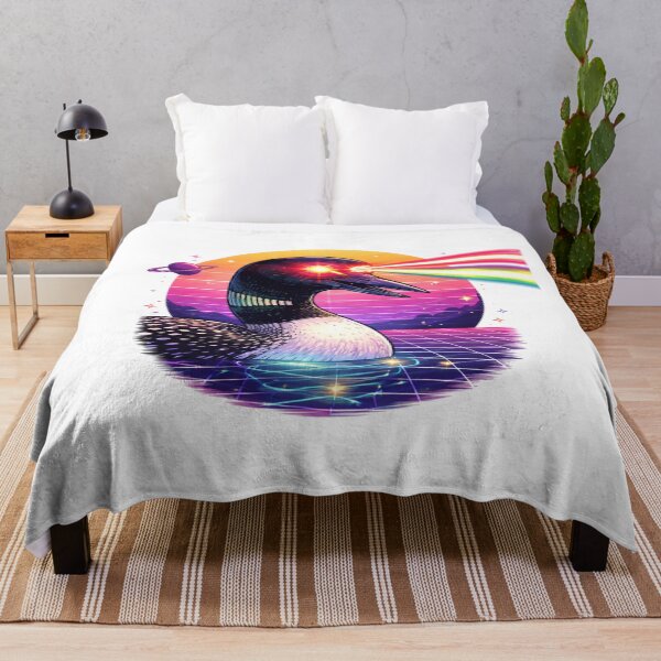 Item preview, Retro Sci-Fi Loon with Laser Eyes Illustration designed and sold by PopPizzazz.