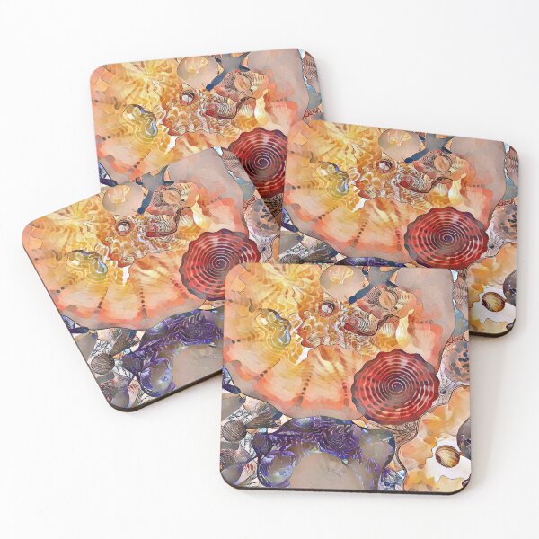 Item preview, Abstract Mushrooms designed and sold by tomorrowsart.