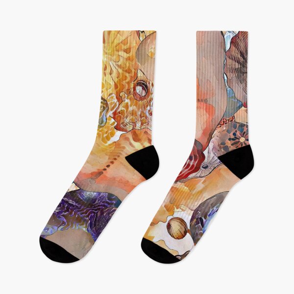 Item preview, Abstract Mushrooms designed and sold by tomorrowsart.