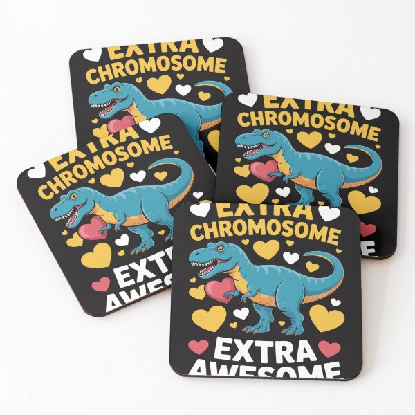 Item preview, Dinosaure Love World Down Syndrome Awareness Day March 21 designed and sold by Vexat062Art.