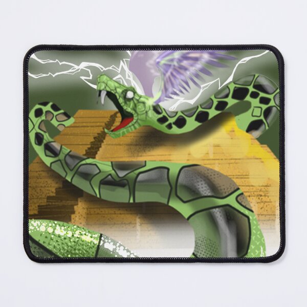 Item preview, Quetzalcoatl on Green designed and sold by Digital Attic 95.