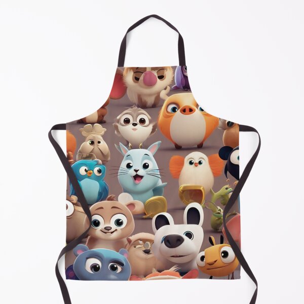 Item preview, Whimsical Gathering of Adorable Cartoon Critters designed and sold by CASASIS_MERCH.