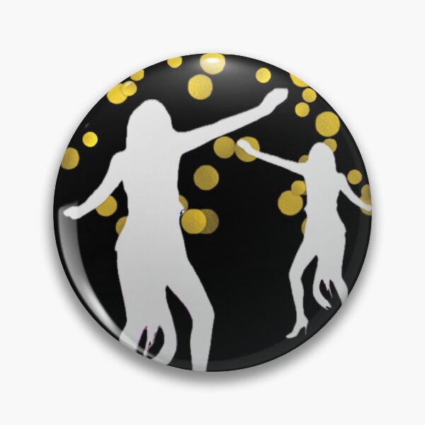 Item preview, Disco Duo Gold Black Queens Digital Collage designed and sold by Licorice Moon.
