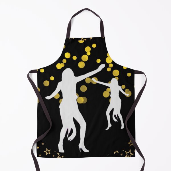 Item preview, Disco Duo Gold Black Queens Digital Collage designed and sold by Licorice Moon.