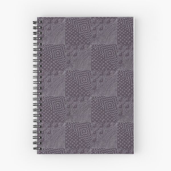 Item preview, Lavender Stitch Japanese Visible Mended Fabric Print  designed and sold by LoveAlways-AEP.