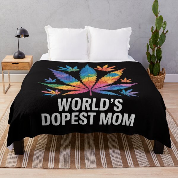 Item preview, World's Dopest Mom Weed Leaf 420 Mother's Day designed and sold by Vexat062Art.