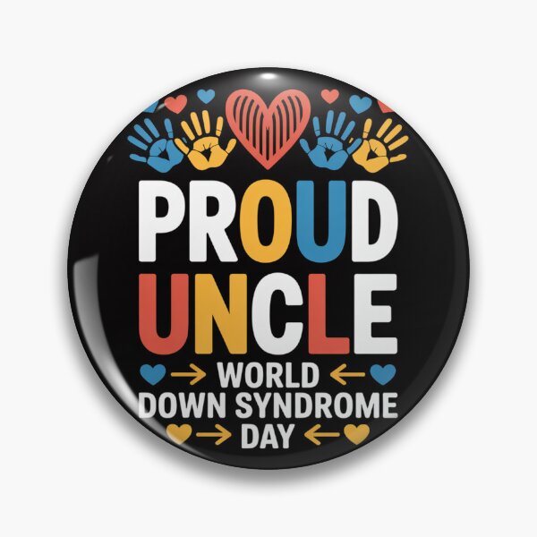Item preview, World Down Syndrome Day Uncle  Awareness March 21 designed and sold by Vexat062Art.